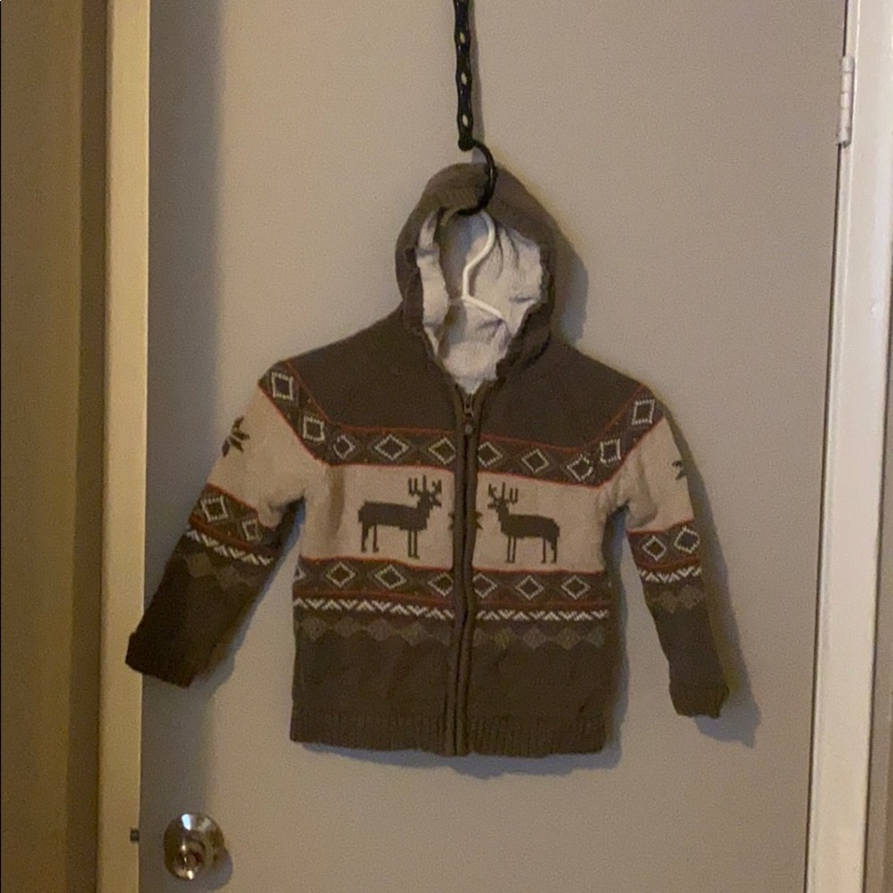 Boys sweater jacket